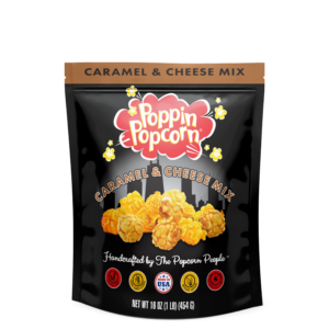 (TWO) - BAGS OF DELICIOUS CARAMEL & CHEESE MIX