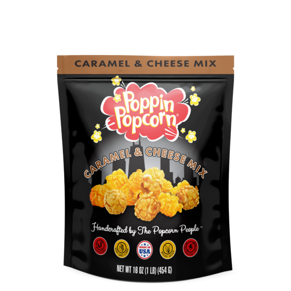 (TWO) - BAGS OF DELICIOUS CARAMEL & CHEESE MIX