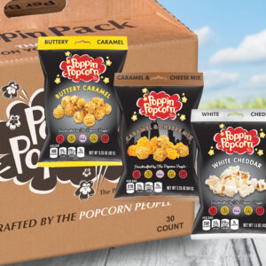 120-Count -  Variety Snack Pack (3-Flavors-40 bags per flavor)  GREAT FOR SALES REP HANDOUTS AND GOLF TOURNAMENT HANDOUTS!