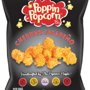 CHEDDAR JALAPENO - SNACK SIZE BAGS -  (120-1.5 oz. bags)  GREAT FOR SALES REP HANDOUTS AND GOLF TOURNAMENT HANDOUTS!
