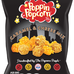 CARAMEL & CHEESE MIX - (30-2.25oz. bags)  GREAT FOR SALES REP HANDOUTS AND GOLF TOURNAMENT HANDOUTS